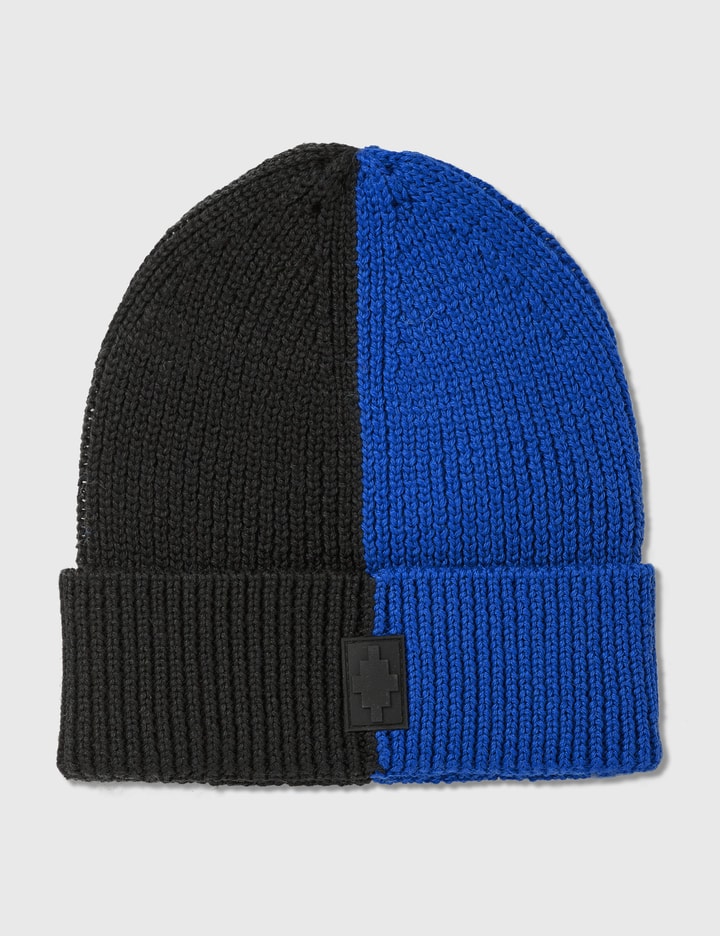 Cross Patch Bicolor Beanie Placeholder Image