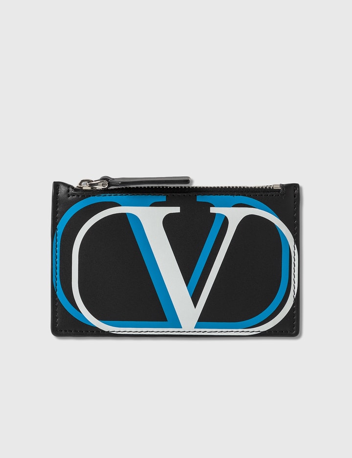 Valentino Garavani Double V 로고 카드홀더 Placeholder Image