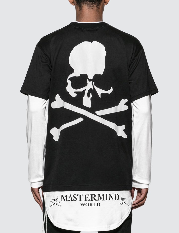 Skull Logo Layering Long Sleeve T-Shirt Placeholder Image