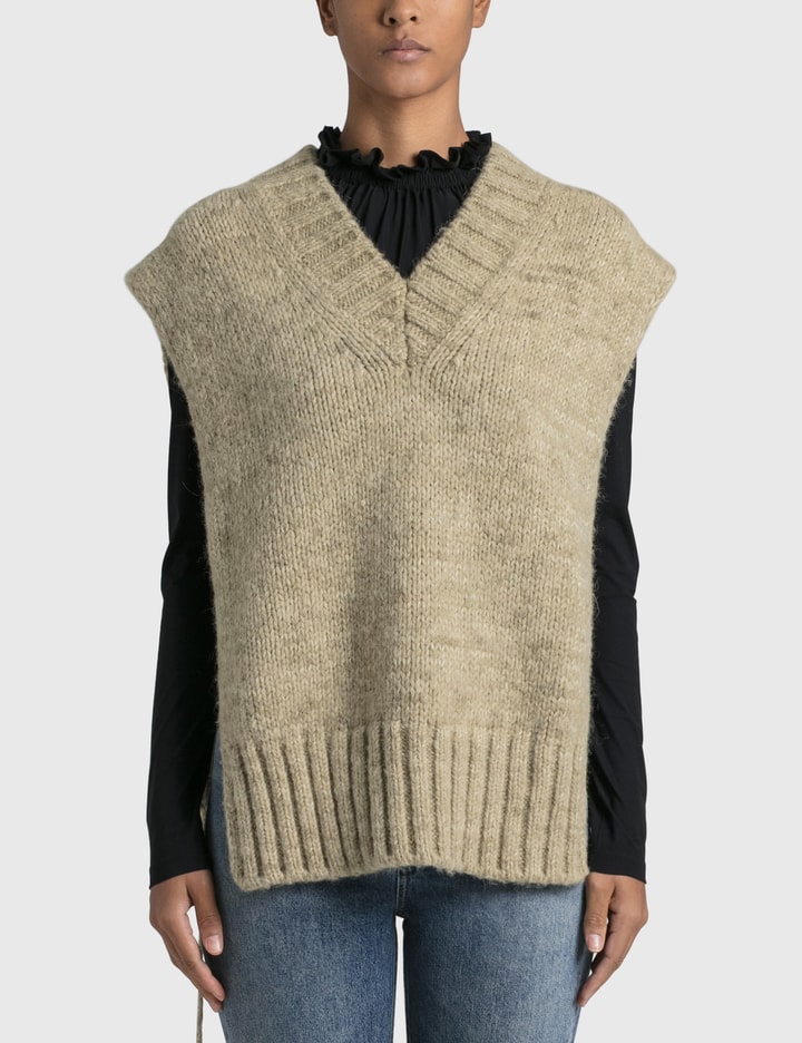 Side Open Alpaca Vest Placeholder Image