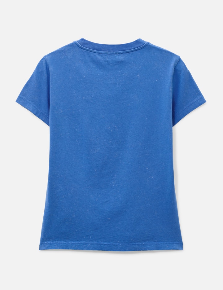 Ganni Baby Fit T-Shirt With Mushroom Teddy