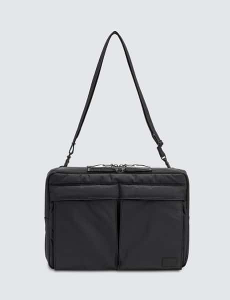 Head Porter - Black Beauty Business Document Shoulder Bag 13 inch 