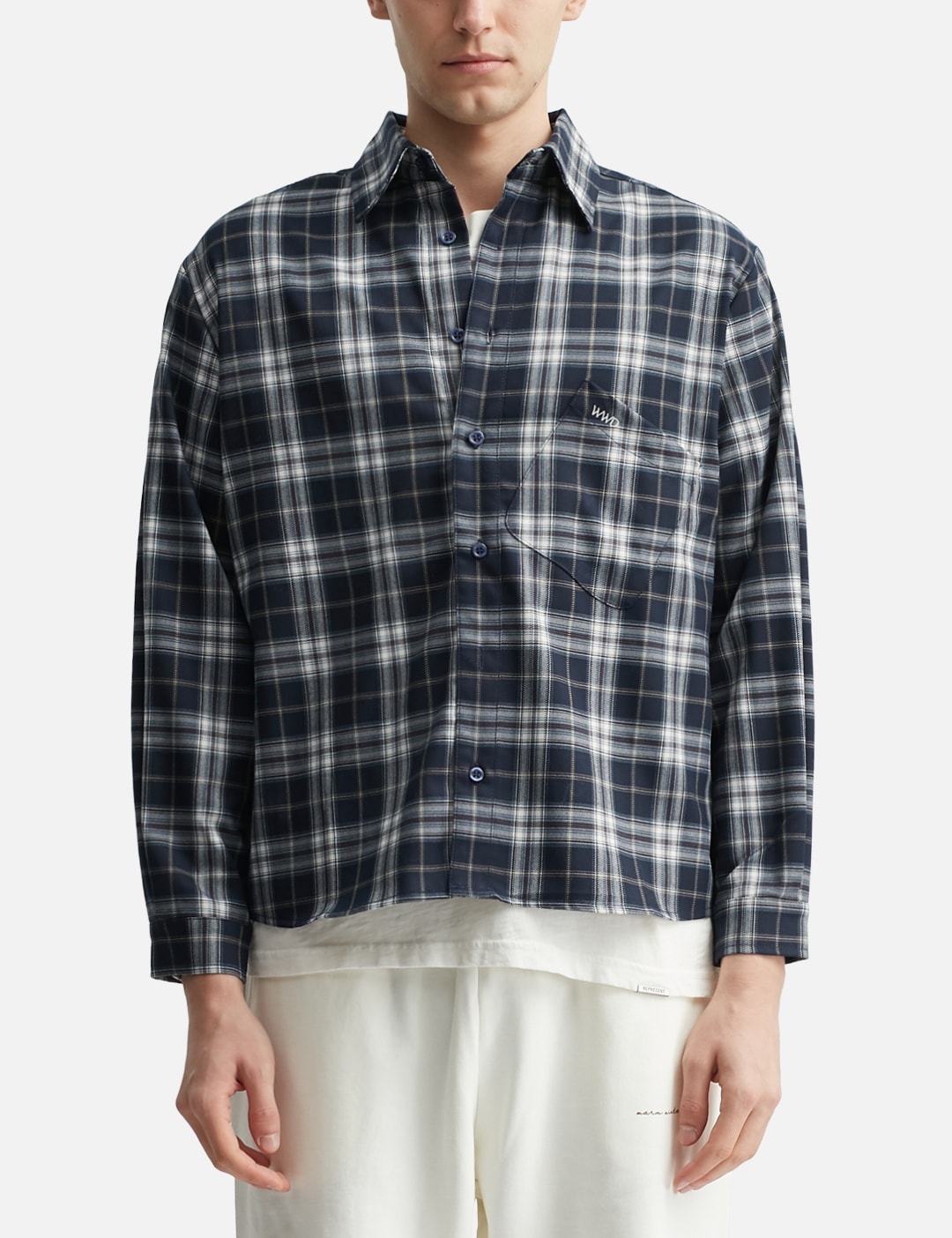 Flannel Button Up Shirt view 11