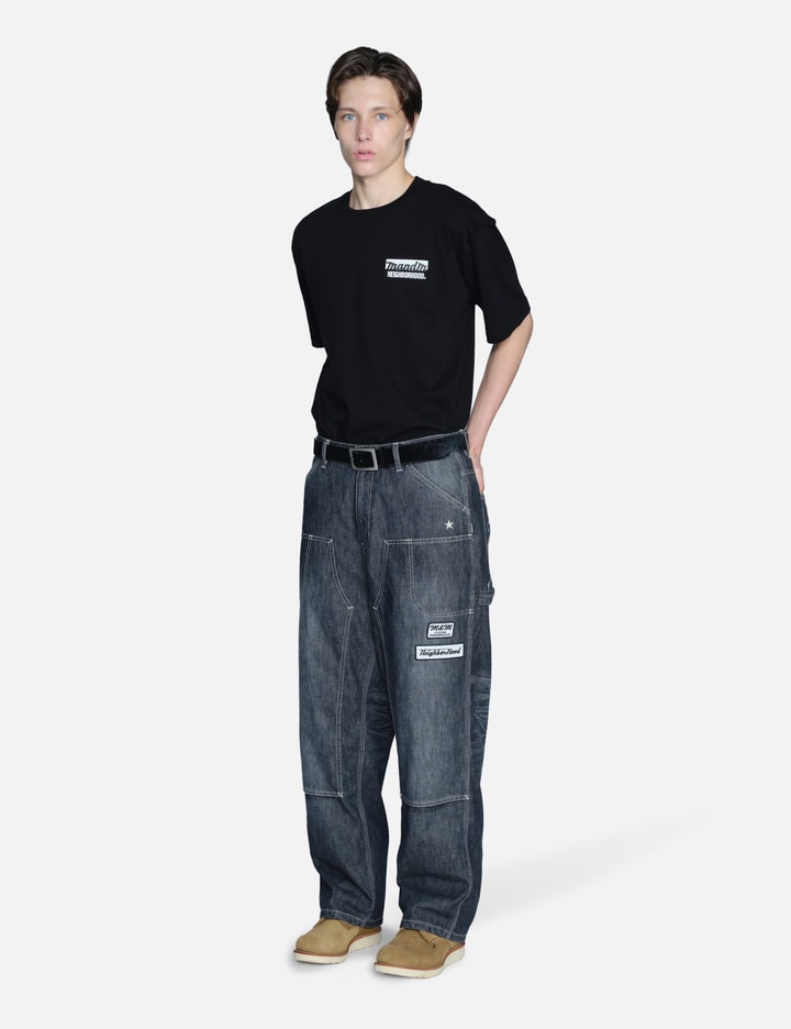 NEIGHBORHOOD NH X M&M Washed Denim Painter Pants