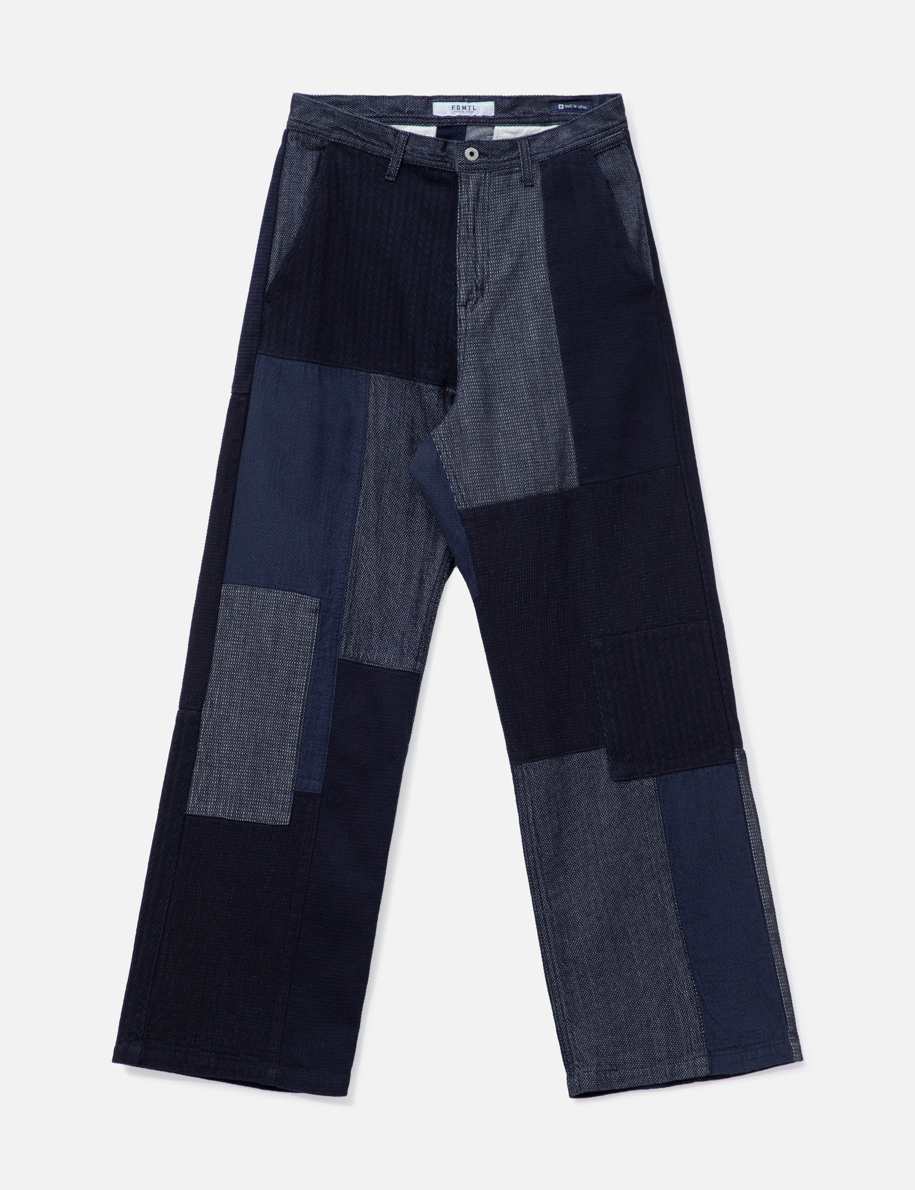 Patchwork Pants Rinse view 16