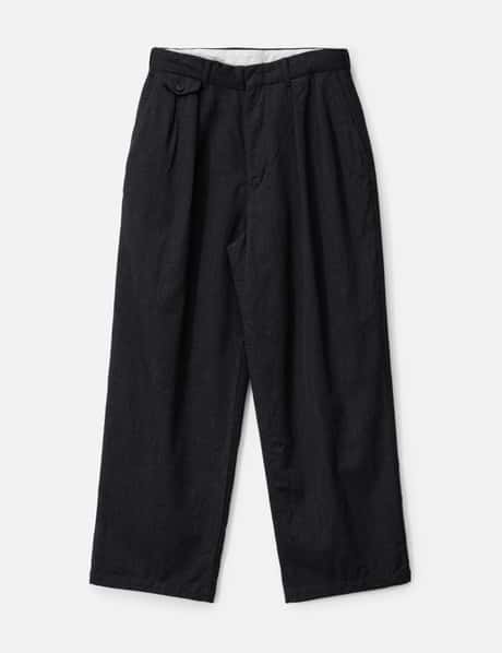 Nanamica Wool Gabardine Pleat Pants