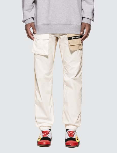 Palm Angels Twotone Cosy Pants HBX Globally Curated Fashion
