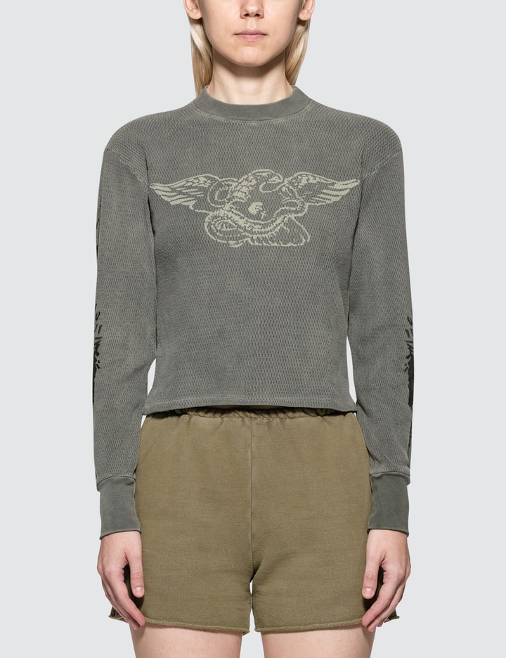 Printed Thermal Sweatshirt Placeholder Image