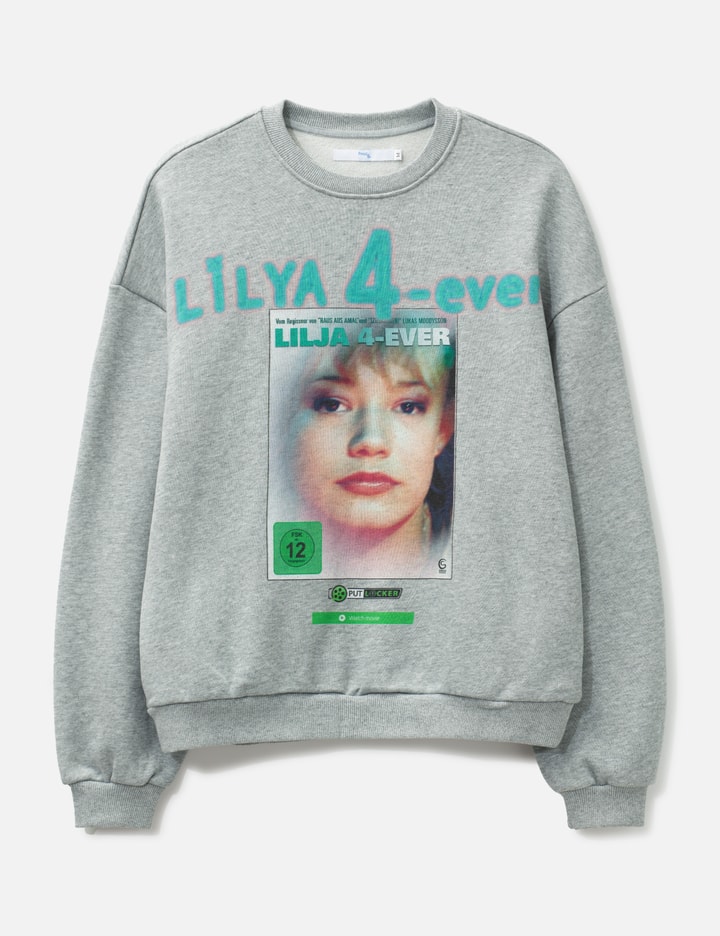 Praying Lilya Forever Crewneck In Gray