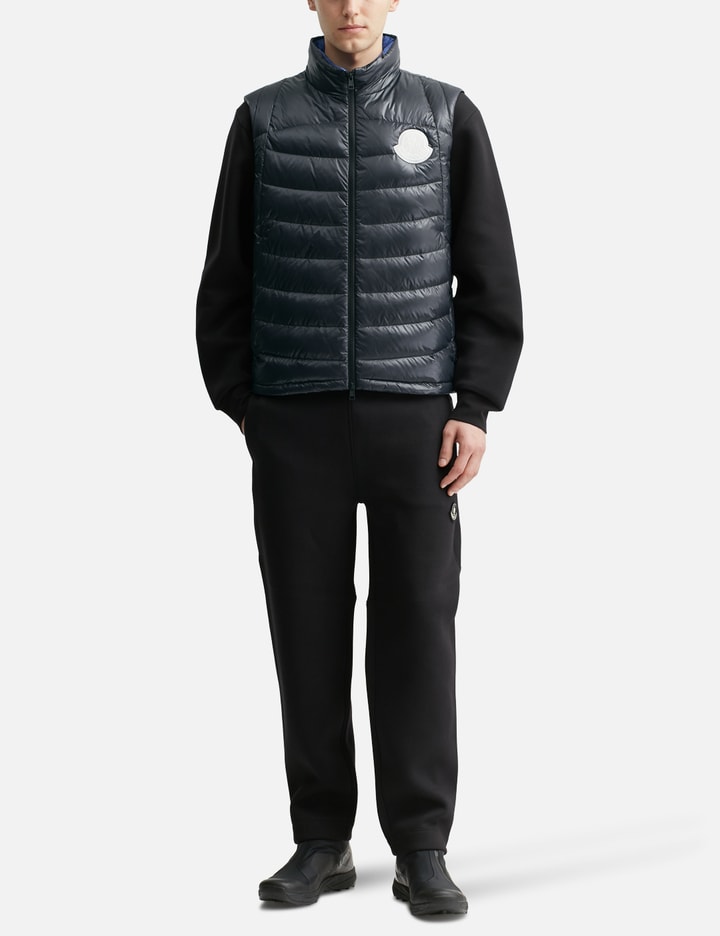 Menelao Hooded Curvy-Quilted Down Gilet Placeholder Image