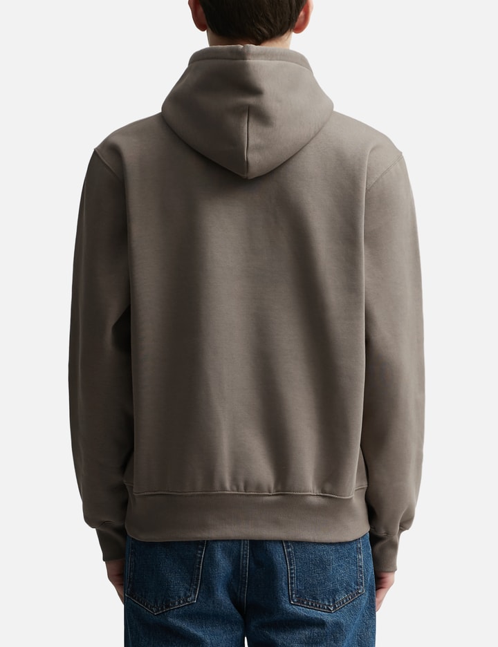 Shop Carhartt Hooded  Sweatshirt In Brown