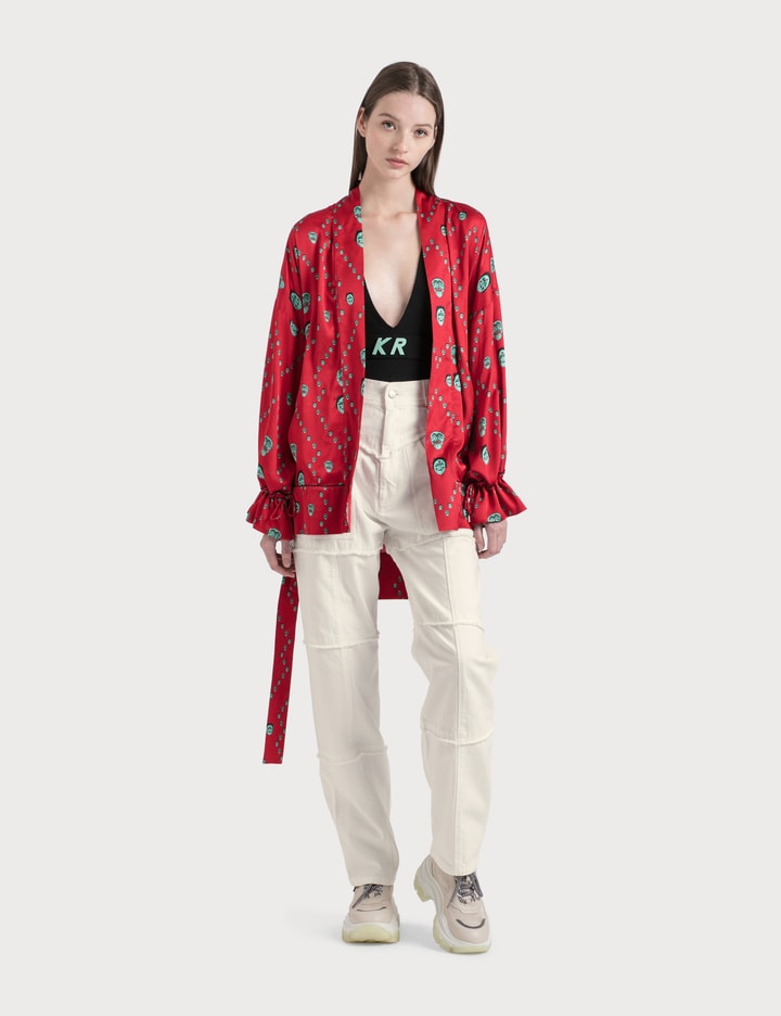 All Over Masks Fluid Kimono Placeholder Image