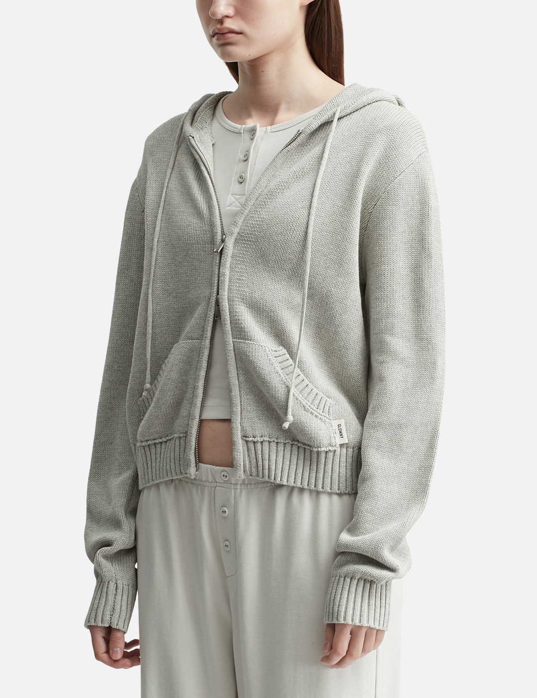 G Classic Knit Zip Up view 14