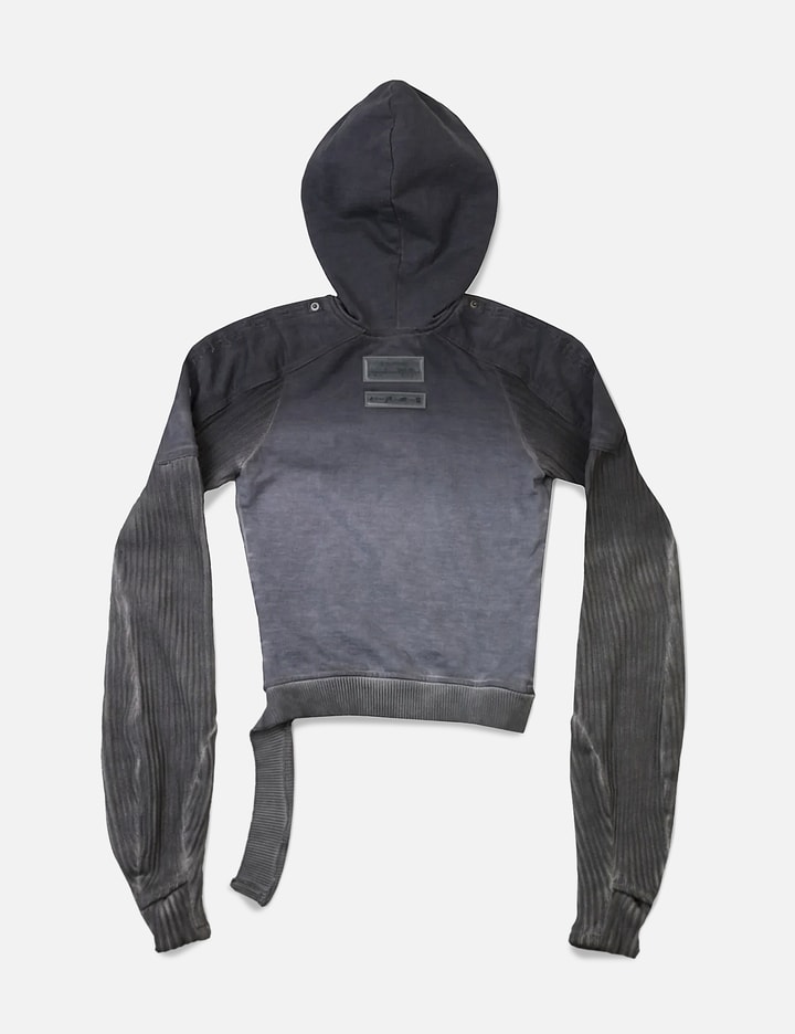 BRACES ASYMMETRIC ZIP UP HOODIE Placeholder Image