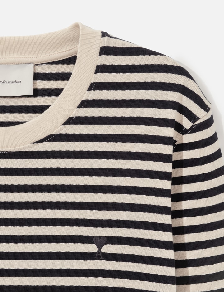 Ami Mariniere Cotton T-Shirt With Ami De Coeur