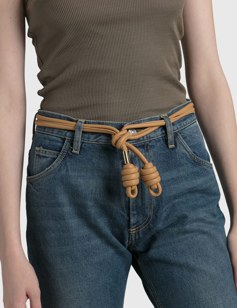 knot jeans belt