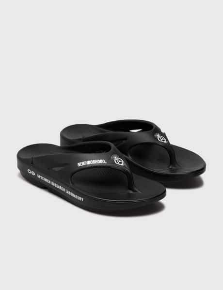 NEIGHBORHOOD - SRL.OOFOS Sandals | HBX - Globally Curated Fashion  