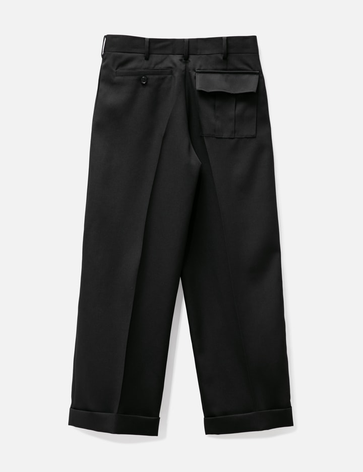 Wide Cuffed Tailored Pants Placeholder Image