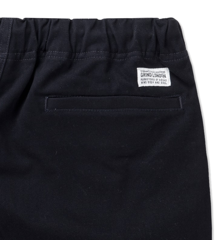 Navy Peach Skin Shorts Placeholder Image