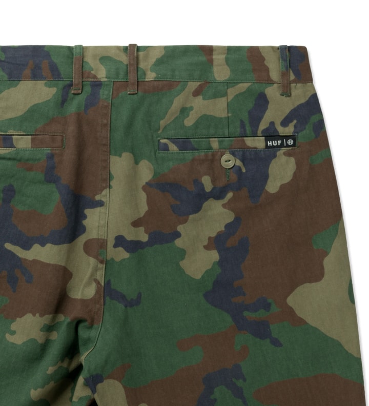 Woodland Camo Twill Walk Shorts Placeholder Image