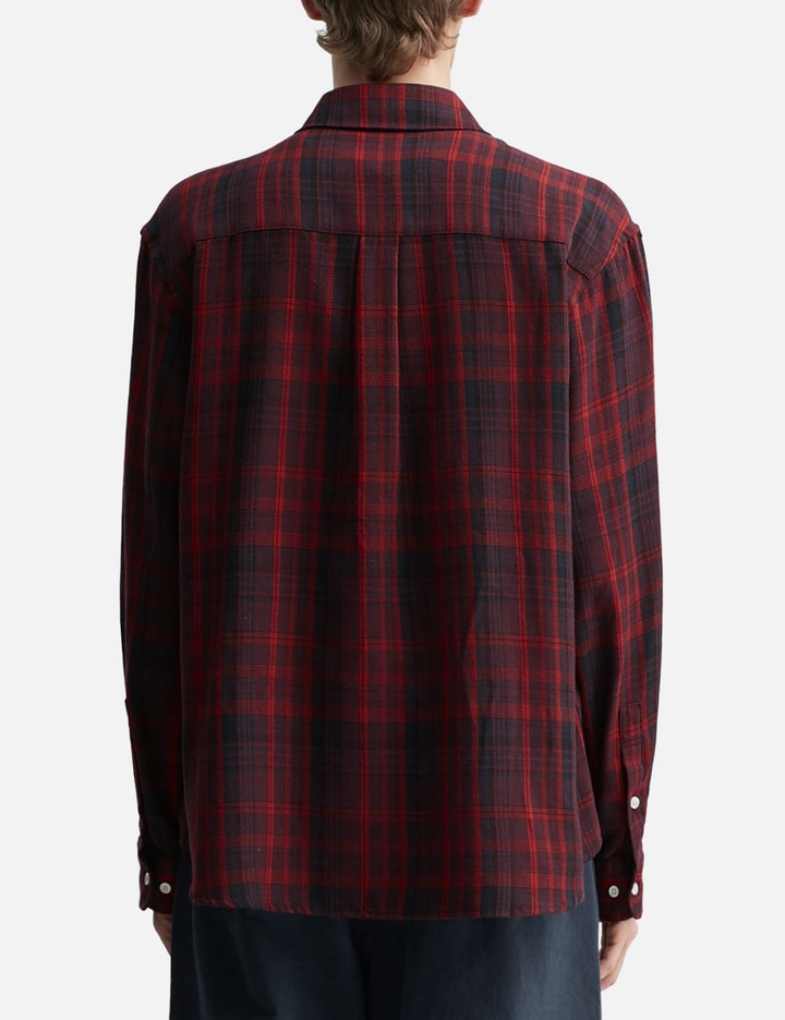 Tonywack Washed Cotton Blend Check Shirt