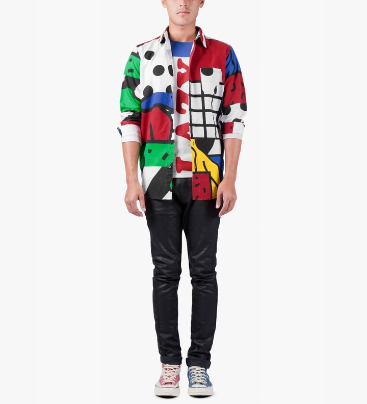 Multi Glitch L/S Shirt Placeholder Image
