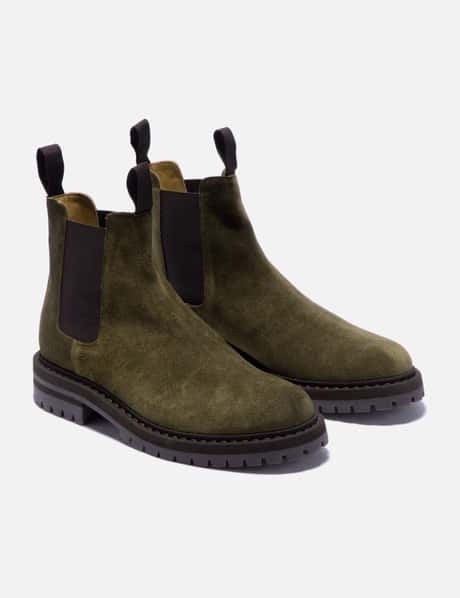 Common Projects - Suede Chelsea Boots | HBX display picture 3