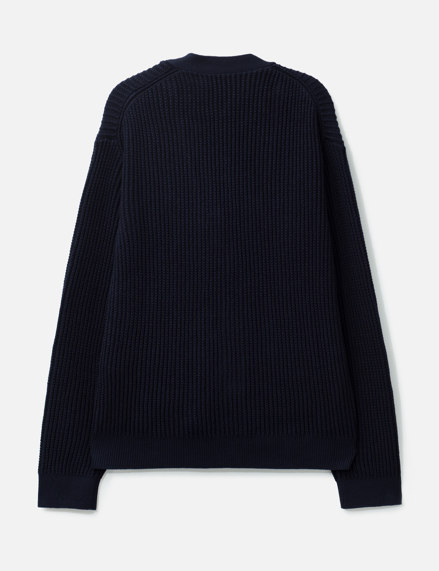 Fox Head Cotton Ribbed Cardigan view 17