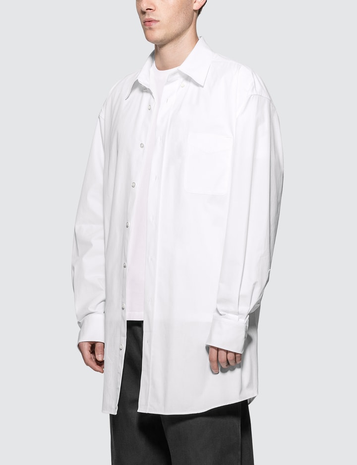 Maison Margiela Oversized Broadcloth Shirt