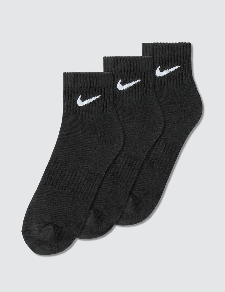 Nike Everyday Cotton Lightweight Ankle Socks (3 Pairs) Placeholder Image