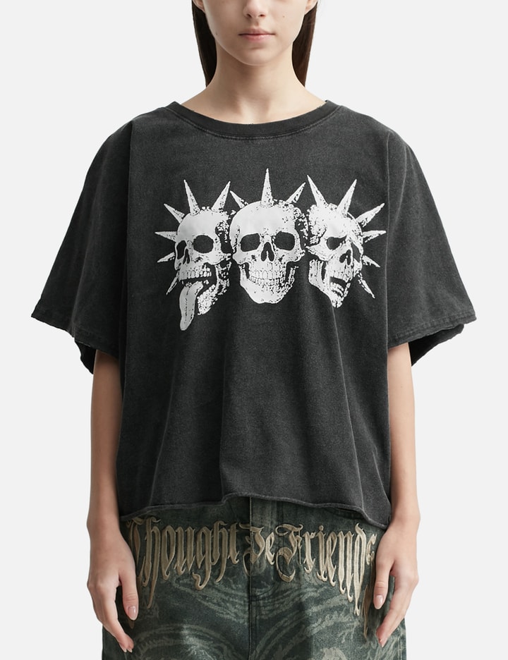 Thought We Friends "Tavius" 3 Faces Loose T-Shirt