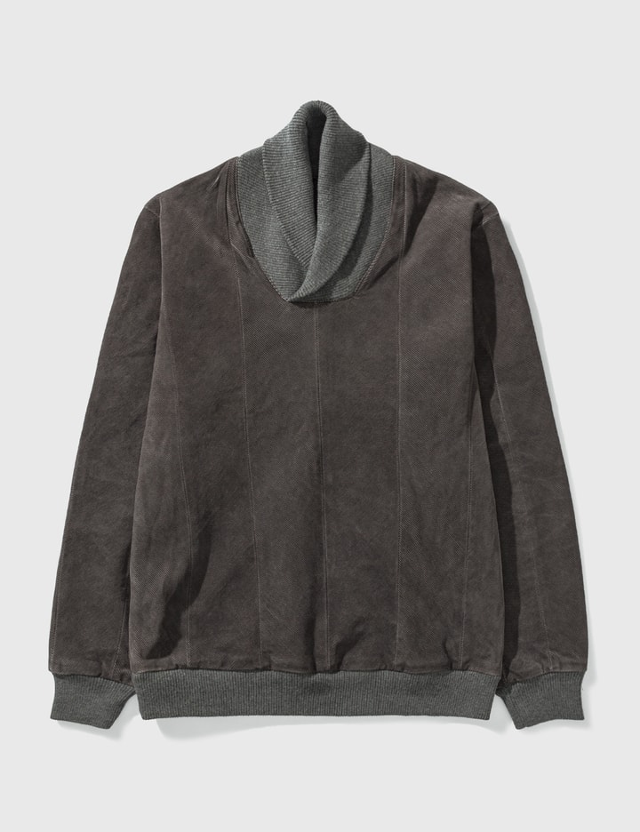 Sacai Corduroy With Leather Elbow Pullover Placeholder Image