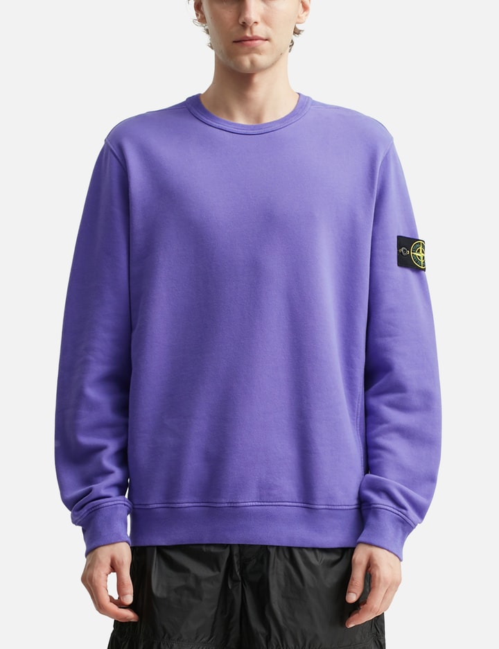 Brushed Organic Cotton Fleece Crewneck Sweatshirt Placeholder Image