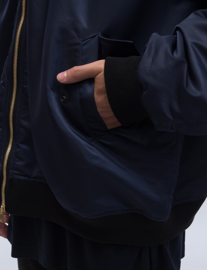 Evil Palm Civet Embroidery Bomber Jacket Placeholder Image