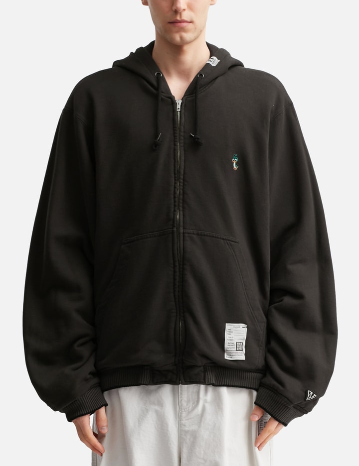 Reversible Hoodie Layered Souvenir Jacket Placeholder Image