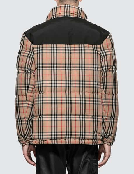Burberry Reversible Vintage Check Recycled Polyester Jacket HBX