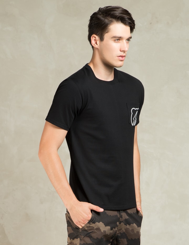 Black Fragment Design Pocket T-Shirt Placeholder Image