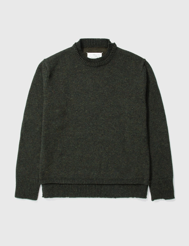 Layered Wool Blend Sweater Placeholder Image