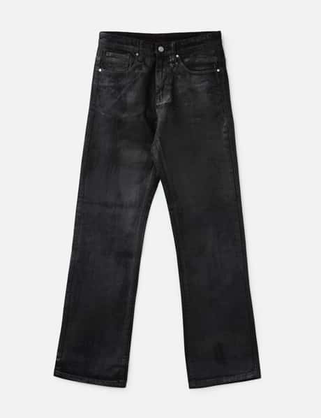 バスケットケース Zombie Waxed Straight Leg Denim