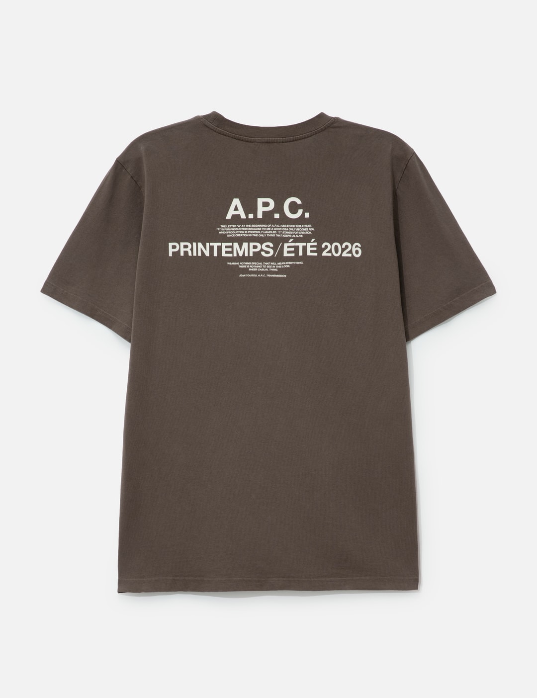 A.P.C. APC Printemps 26 T-Shirt - オーガニックコットン製のユニ 