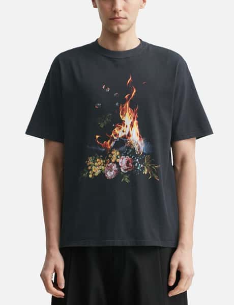 X Emma Bennett Burning Flower Short Sleeve T-Shirt view 10