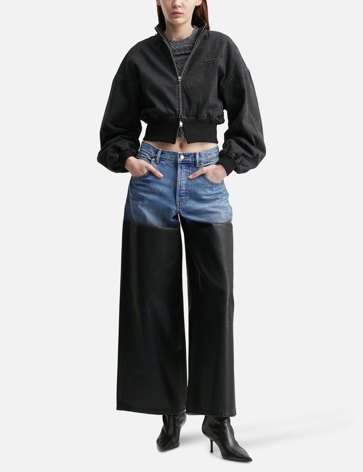 Surge Coated Wide-leg Jean Placeholder Image
