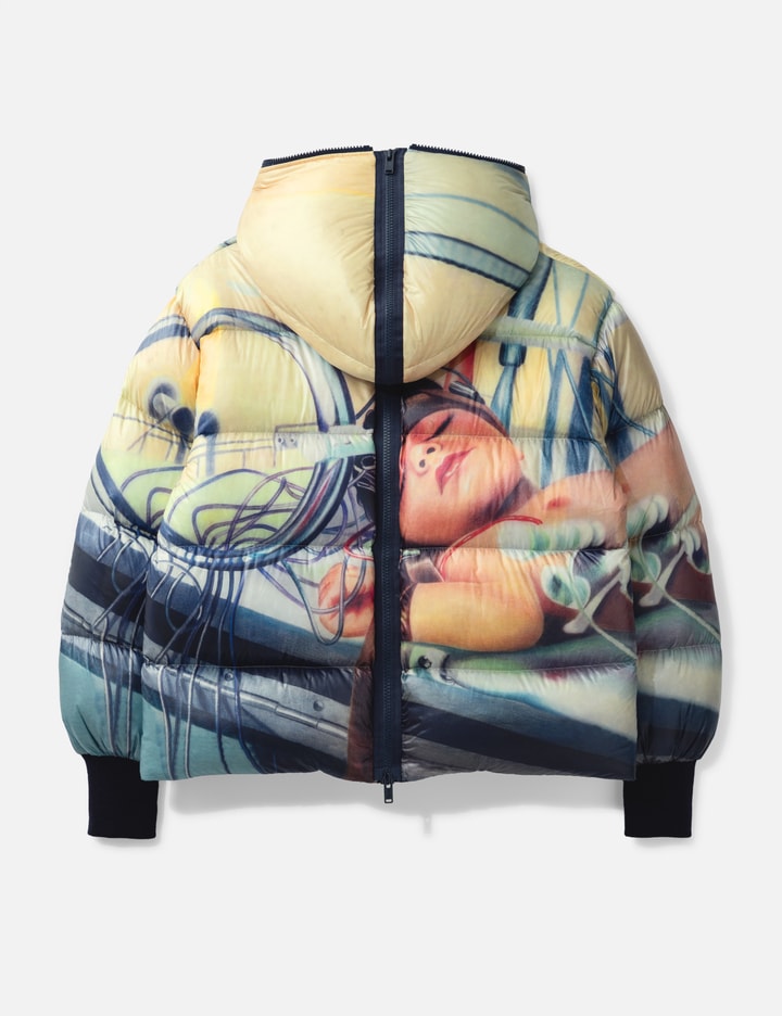 UC2E4203 Allover Print Zip Front & Back Down Jacket Placeholder Image