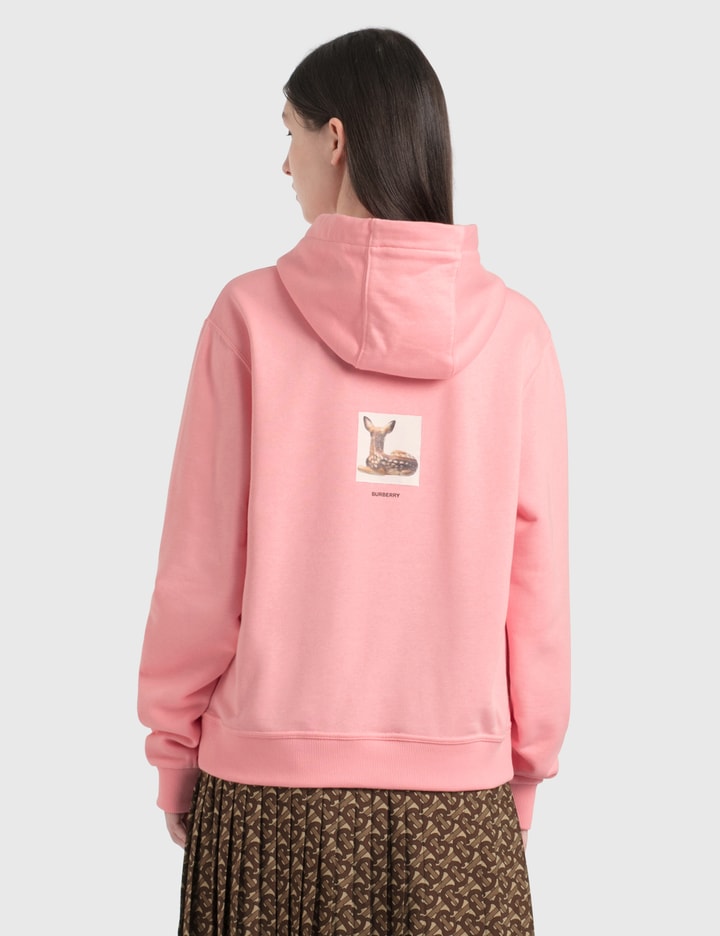 Deer Print Cotton Oversized Hoodie Placeholder Image