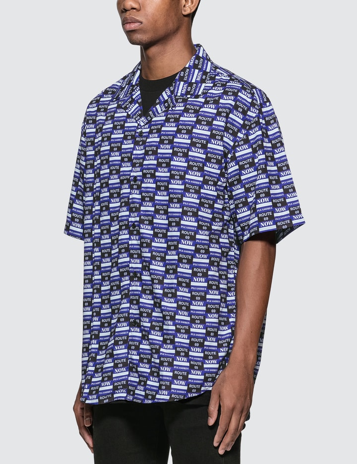Highway Button-Up Shirt Placeholder Image