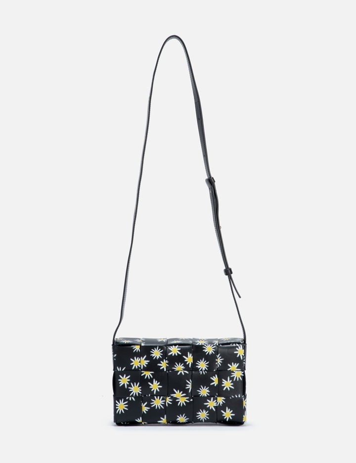 Bottega Veneta Daisy Print Cassette In Black