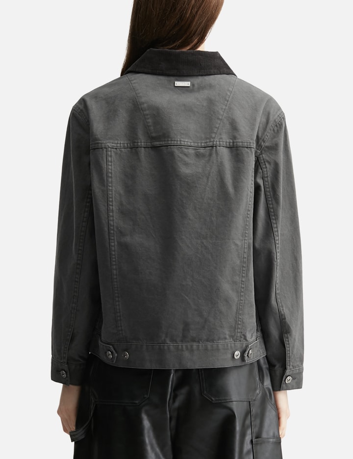 TEAM WANG design Reset Patchwork Washed Jacket