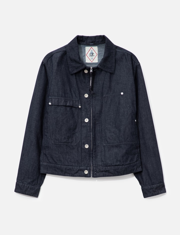 C.P. Company 3/1 Denim Zip Jacket
