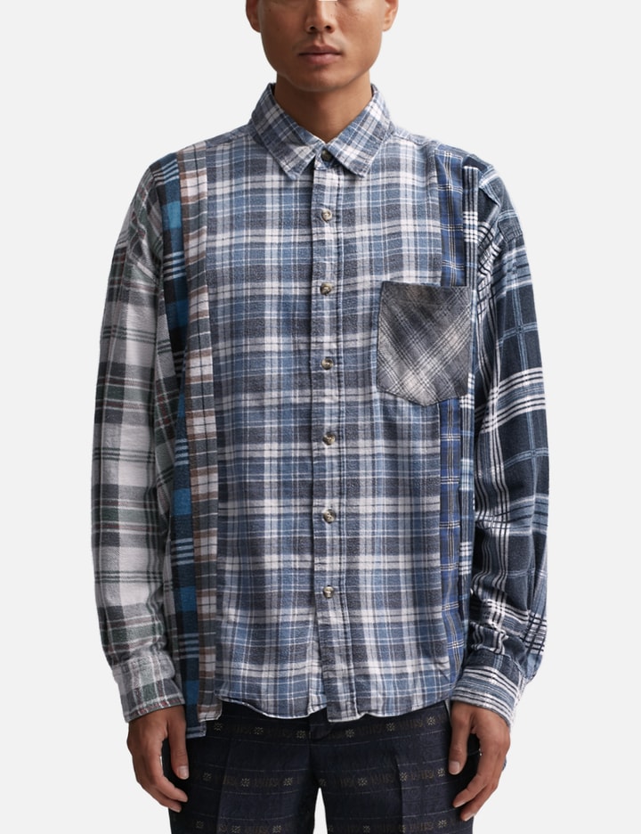 7 Cuts Wide Flannel Shirt Placeholder Image