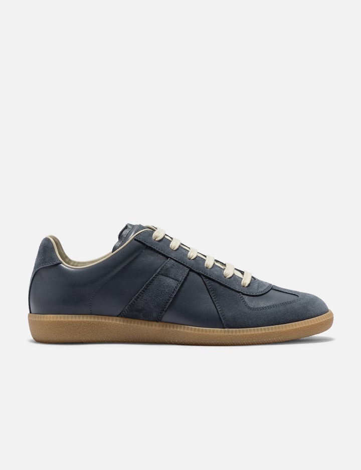 Shop Maison Margiela Replica Sneakers In Blue